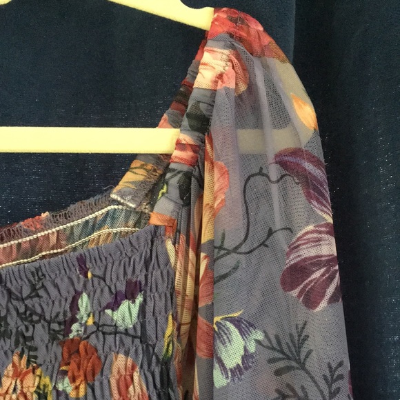 NWT Anthropologie | Smocked Bodice Blouse - Picture 5 of 8